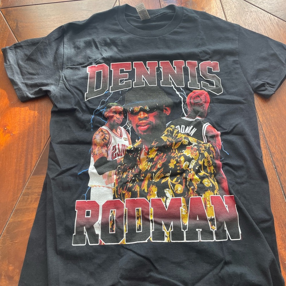 Brand new - Men’s size small Dennis Rodman T-shirt
